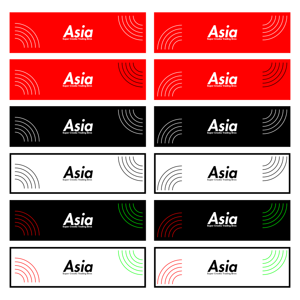 Asia Session QC Sticker Pack