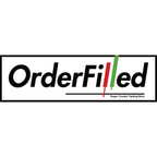 2606 Series - Order Filled - Red/Green Candles - Black on White