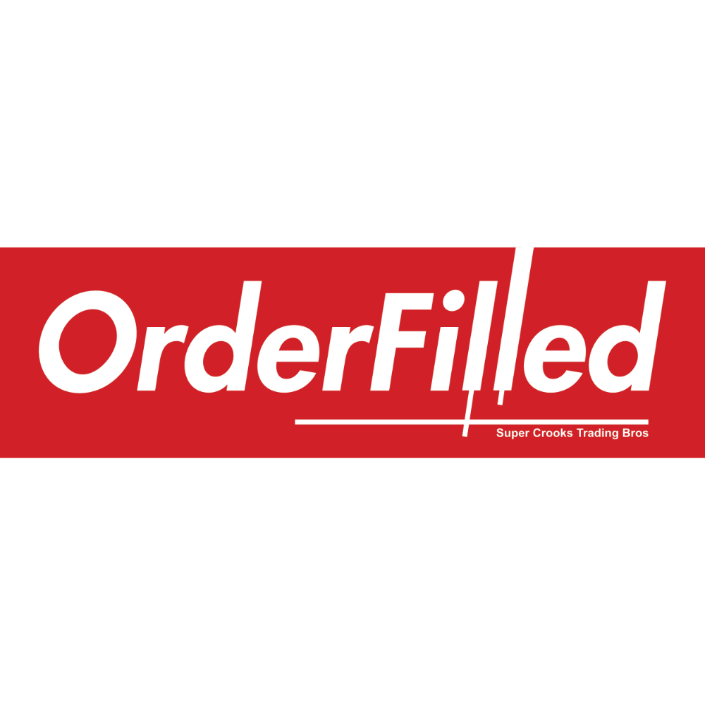 2606 Series - Order Filled - White on Red