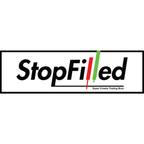 2606 Series - Stop Filled - Red/Green Candles - Black on White