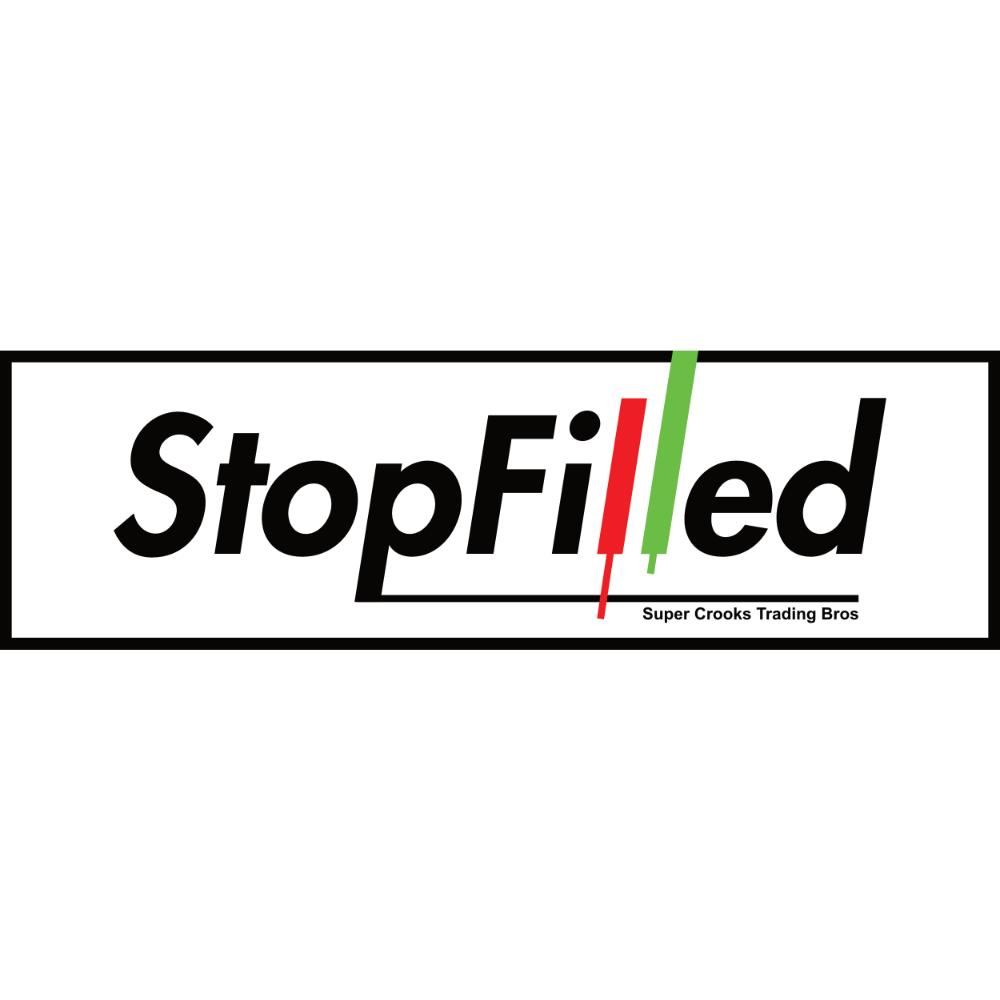 2606 Series - Stop Filled - Red/Green Candles - Black on White