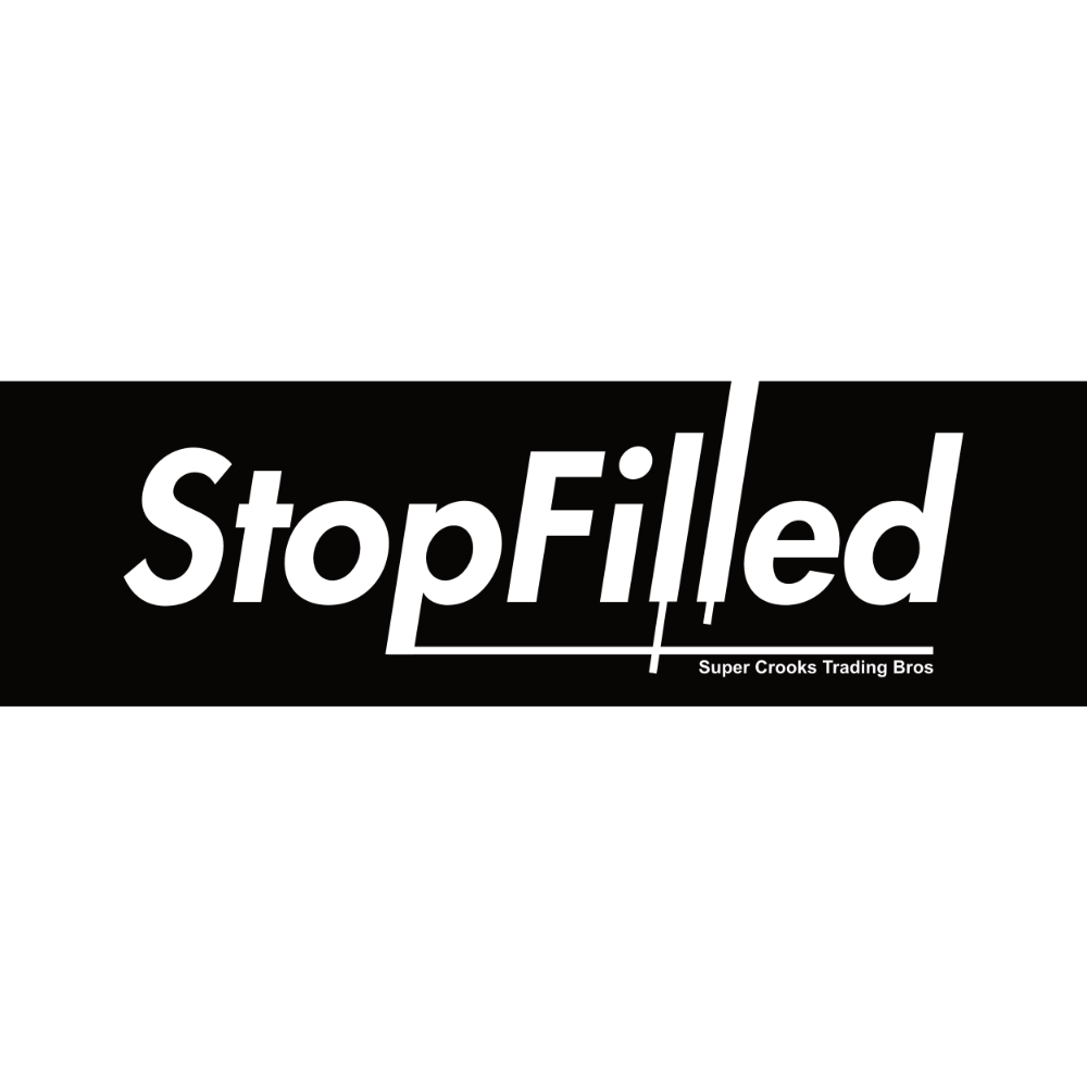 2606 Series - Stop Filled - White on Black